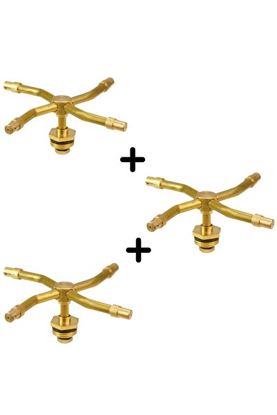 OEM Set 3 stropitori metalici cu cate 4 gauri de propulsarea apei cu rotire r...