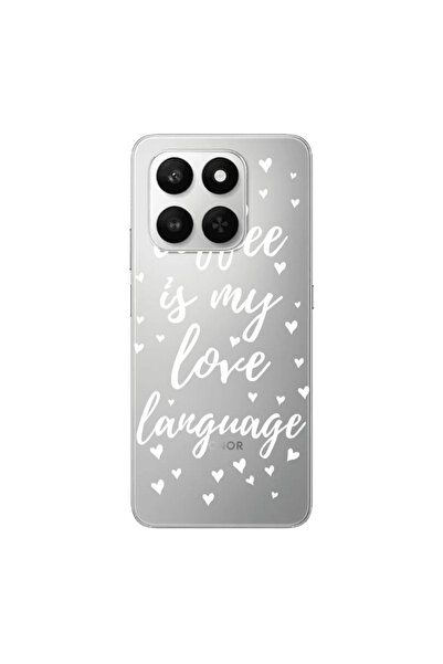 Other Honor Magic 400 Smart Coffe is my love language Transparent Silicone TP...