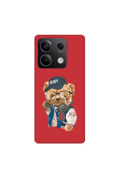 Other Xiaomi Redmi Note 13Pro 5G Enjoy Red Colored Silicone TPU Θήκη