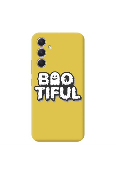Other Samsung A56 Baotiful Yellow Colored Silicone TPU Θήκη