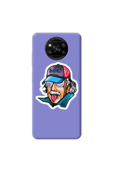 Other Xiaomi Poco X3 /X3 Pro Einstein Purple Colored Silicone TPU Θήκη