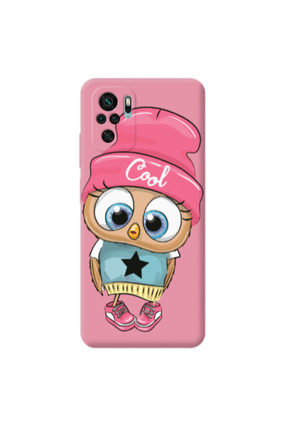 Other Xiaomi Redmi Note 10S Cool Star Pink Colored Silicone TPU Θήκη