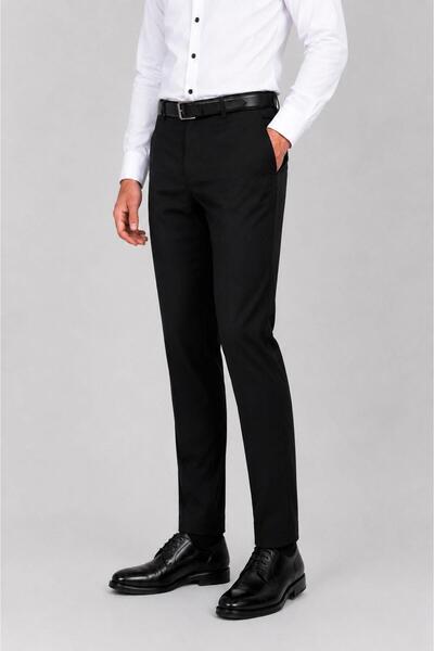 CLASSİCS MEN Ανδρικό υφασμάτινο παντελόνι Caserta Comfort Fit Lycra - 7711