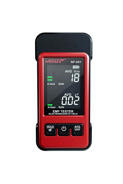 NOYAFA NF-601 Elektromanyetik Radyasyon Ölçüm Dedektörü EMF Metre