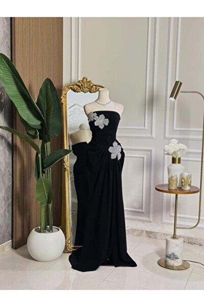 vanus fashion 7289 - Elegant Evening Gown with Delicate and Luxurious Details
