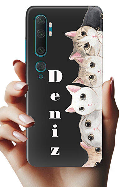 Noprin Xiaomi Mi Note 10 Pro Kılıf - İsimli Yazılı Kişiye Özel Kişileştireleb...