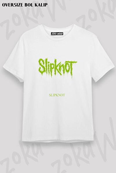ZOKAWEAR Μπλουζάκι Unisex Loose Fit Slipknot v47 με στάμπα
