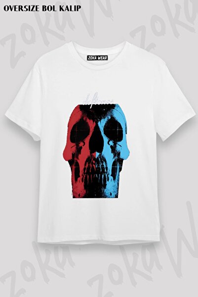 ZOKAWEAR Μπλουζάκι Unisex Loose Fit Deftones v19 με στάμπα