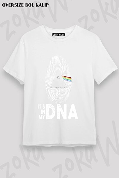 ZOKAWEAR Μπλουζάκι Unisex Loose Fit με στάμπα Pink Floyd v11