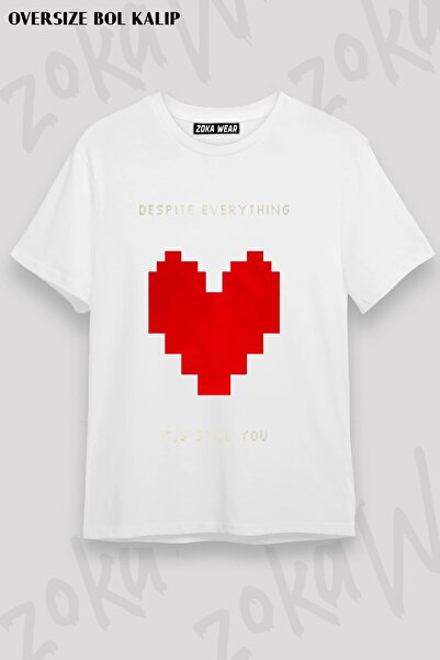 ZOKAWEAR Μπλουζάκι Unisex Loose Fit Undertale Sans v18 με στάμπα