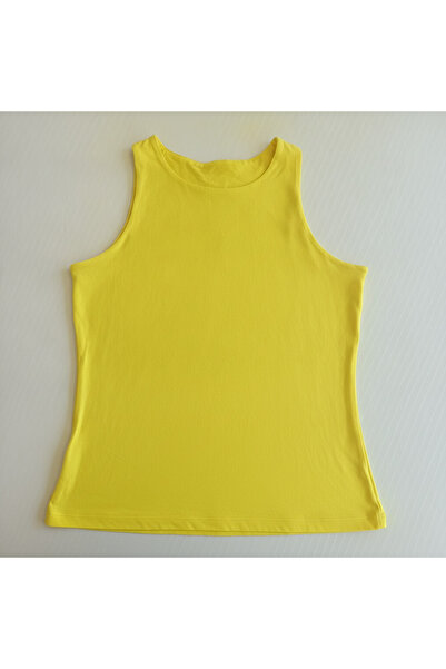 BONBON Women's Basic Sleeveless Half-Lined Tshirt Bb2538