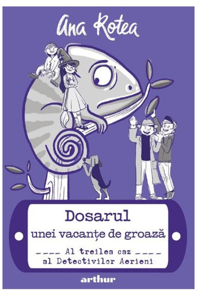 Editura Art Aerial Detectives #3: The Case of a Terrifying Vacation, Ana Rote...