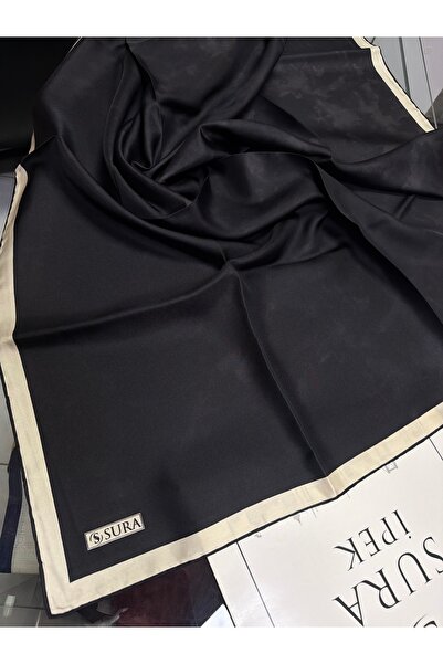 SURA Cloud Pattern Twill Silk Scarf