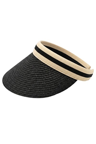 AXE SPORTSWEAR Women's Straw Visor Hat Sun Protection Beach Tennis Hat