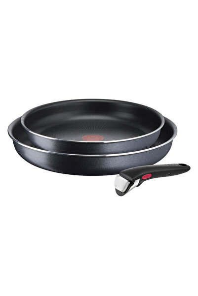 TEFAL Set de 3 piese Ingenio XL Force L1589132, tigăi 24/28 cm, mâner detașab...