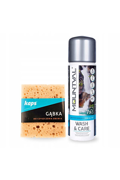 kaps Set 2 in 1, Kaps, Detergent lichid pentru imbracaminte sport, 45 ml, Bur...