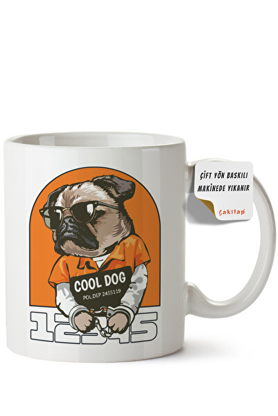 ET ERTAPASSAGE original creative designs Dog Design Printed Porcelain Mug (Do...