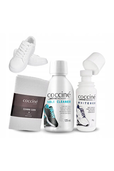 Coccine Kit de curatare a talpilor de incaltaminte, Coccine, lichid pentru ta...