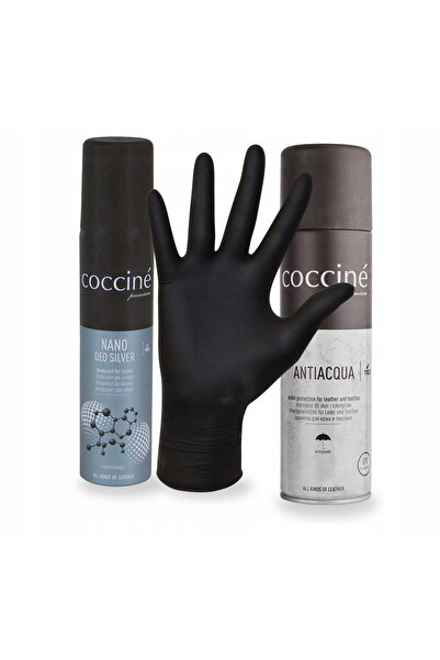 Coccine Set de ingrijire a incaltamintei, Coccine, 3 in 1, deodorant 75 ml, i...