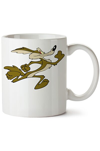 ET ERTAPASSAGE original creative designs Wile E Coyote Printed Porcelain Mug,...