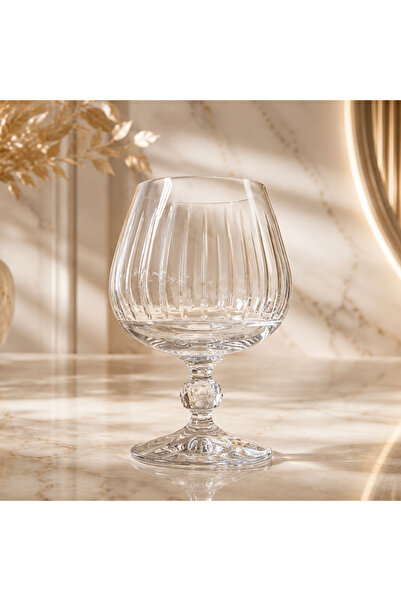 crystalex Kristal 250 ML KAHVEYANI KADEH | Bardak Kahve Yanı ve Su Kadehi-Bar...