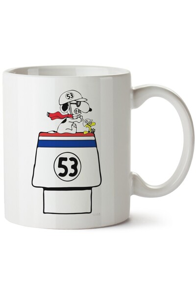 ET ERTAPASSAGE original creative designs Snoopy Printed Porcelain Mug, Machin...