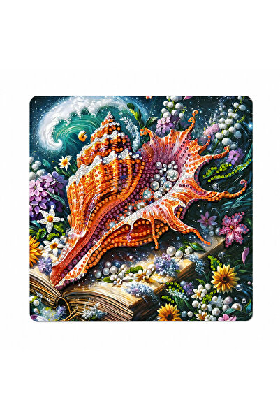 iğne izi Hı Stone 5D Elmas Taş İşleme Kiti Tablo 20x20 cm