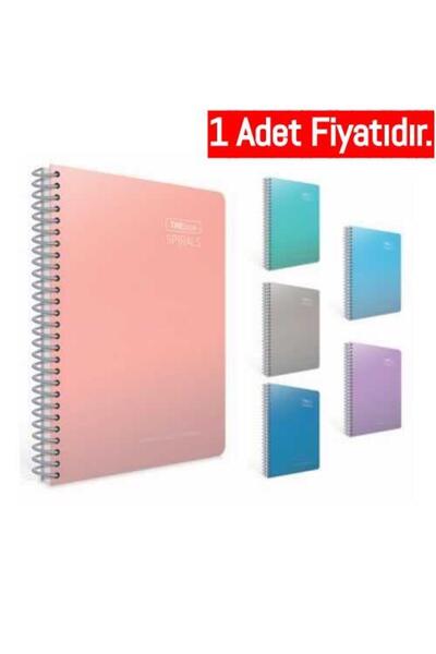 Gıpta Thebook A4 100 ورقة دفتر ملاحظات ذو غطاء صلب حلزوني مربعات