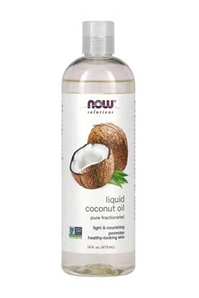 Now Solutions Liquid Coconut Oil 473ml