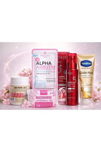 The elf Integrated brightening set consisting of 5 pieces