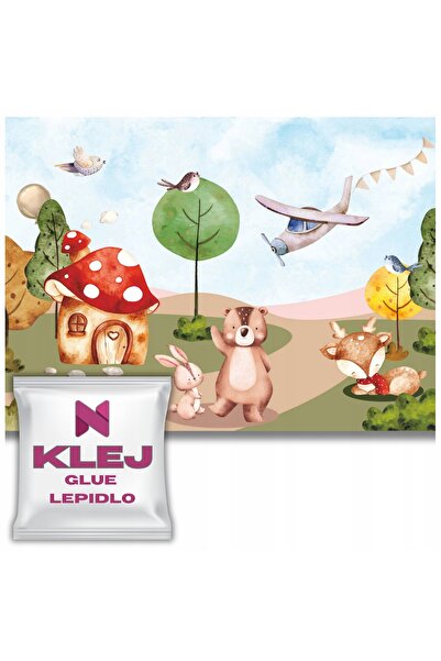 Naklejkomania Fototapet Colorat Pentru Copii, Decoratiune Murala: Taram De Ba...