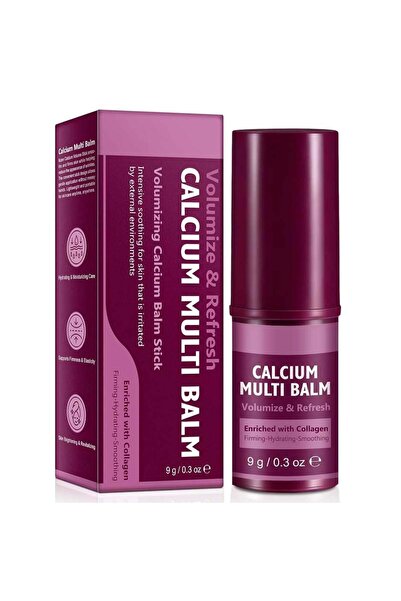 NOVA KISS Balsam stick facial cu calciu, Efect anti-rid, Tonifiere și volum, 9g