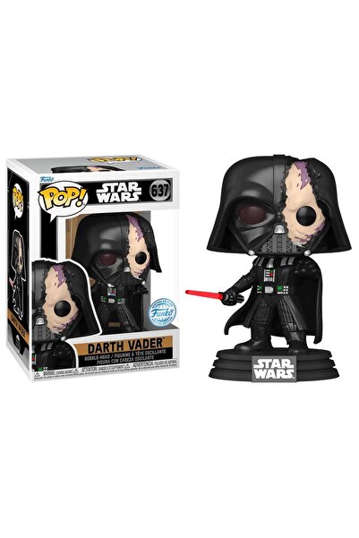 Funko Pop Disney Star Wars Obi-wan Kenobi S2 - Darth Vader Damaged Helmet Spe...