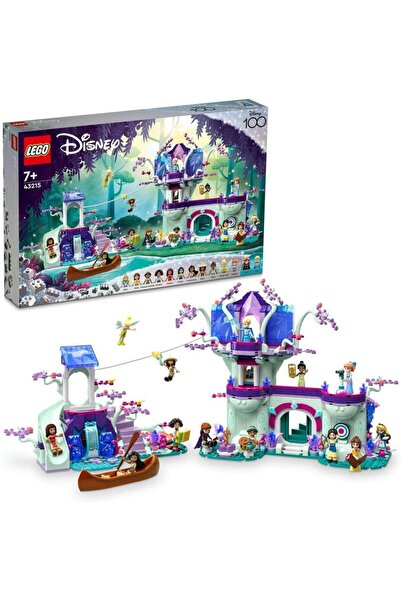LEGO 43215 ديزني بيت الشجرة السحري مع 13 شخصية دمية صغيرة تشمل الأميرة ياسمين...