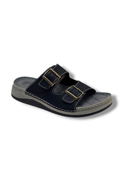 Oscar 5045-26 Skin Double Band Ultra Soft Anatomical Men's Slippers