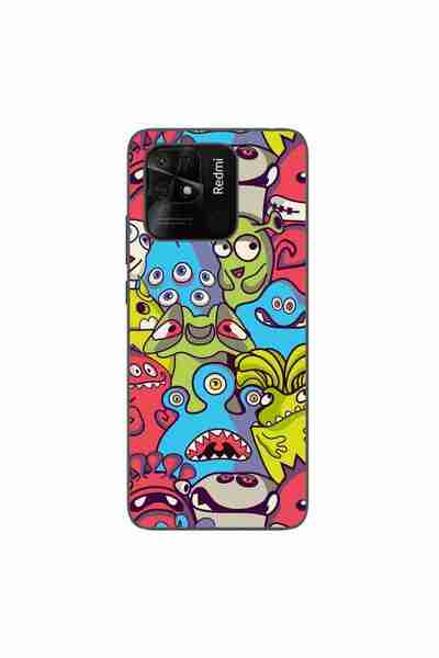 OEM Husa compatibila cu Xiaomi Redmi 10C Silicon Gel Tpu Model Squishi Monsters