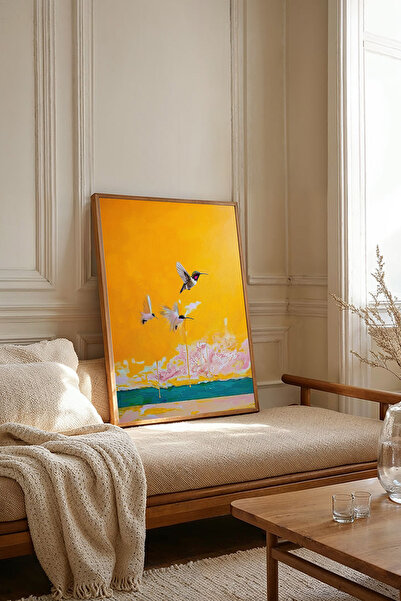 Dekorsiahome One Piece Wooden Framed Painting Tk3852