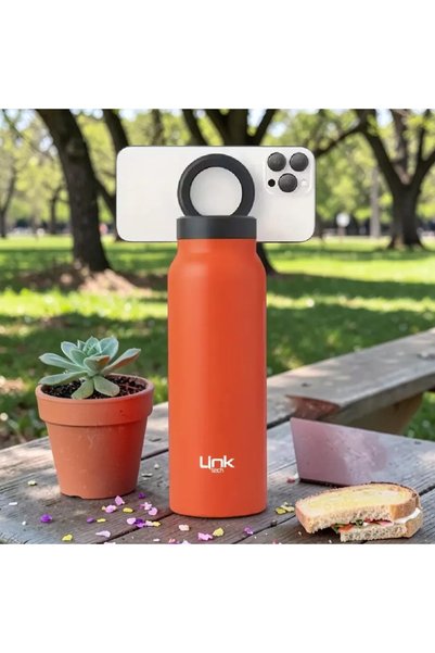 Linktech Bl10 Magpro Steel Thermos with Phone Holder (24 Hours Cold - 12 Hours Hot)
