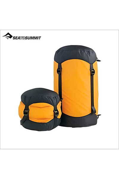 Sea to Summit كيس تفريغ هواء يدوي 20 لتر كبير أصفر