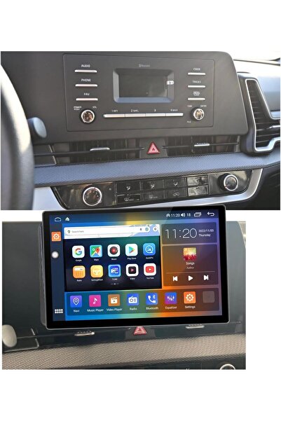 Carplayer شاشة أندرويد مقاس 13 بوصة لسيارة كيا سبورتاج موديل 2023 مع دعم أبل ...