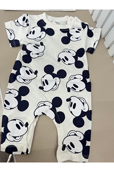 Mickey Mouse Bebek baskılı tulum 2‘li