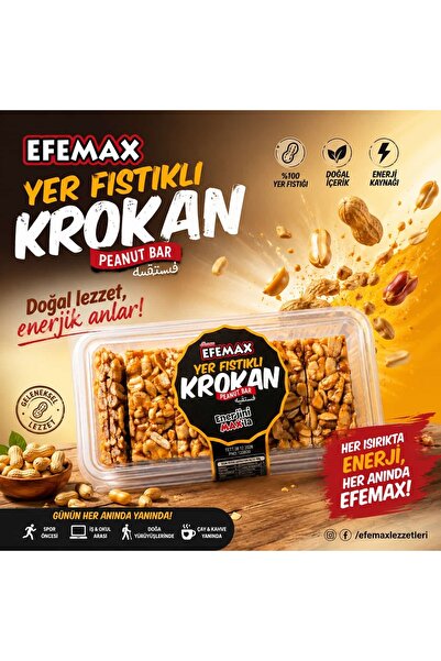 Efemax 280 Gr Yer fıstıklı Krokan