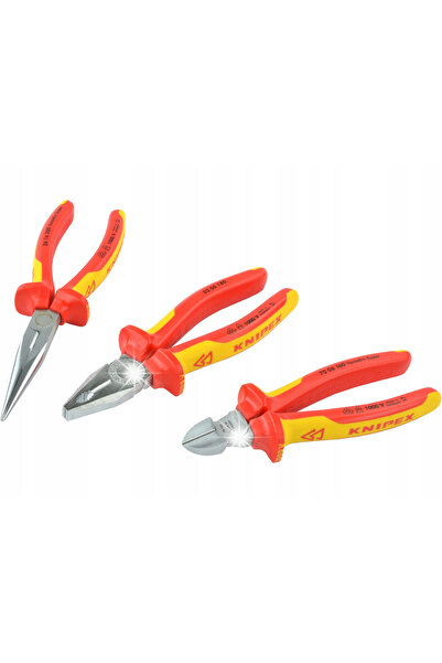 Knipex SET DE CLEȘTI PENTRU IZOLARE 3 BUC. 00 20 12