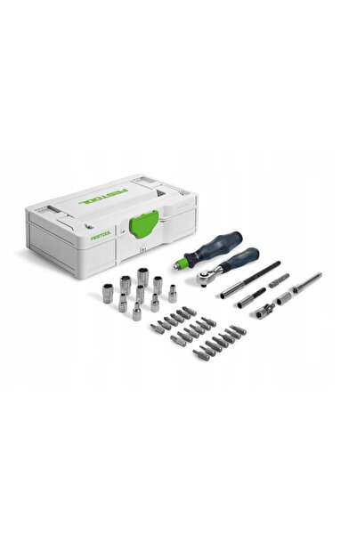 FESTOOL Set de biți și capete tubulare 1/4 " cu chei SYS3 S 76-CE RA 578112