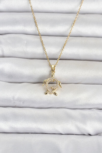 Bucuks Mey Import ®   316L Steel Chain Gold Color Caretta Caretta Model Women...