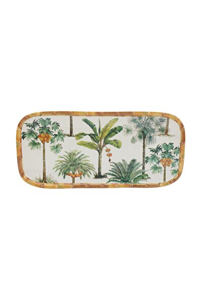 Lucky Art Palma Melamine Rectangular Serving Tray 36cm