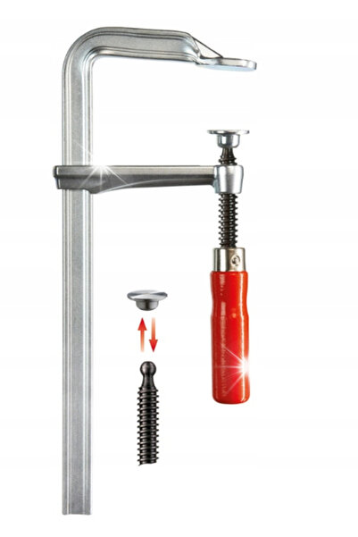 Bessey Clemă cu șurub pentru tâmplărie, din oțel, 400/120MM GZ40
