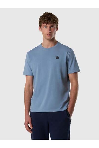 North Sails Regular Fit Stretchy Organic Cotton Men's Crew Neck T-Shirt