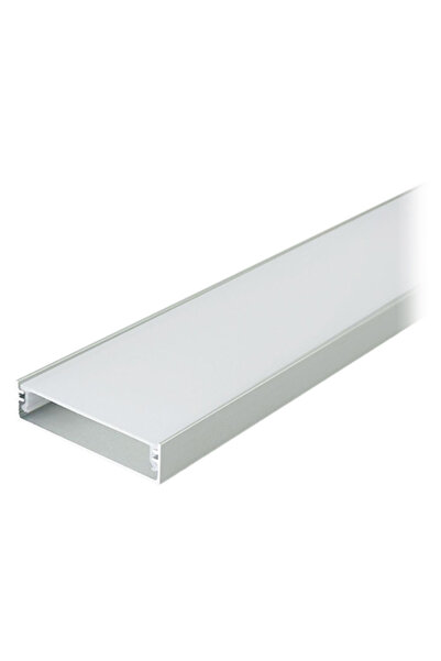 V-TAC Profil canal LED din aluminiu argintiu 2m 40x10 mm