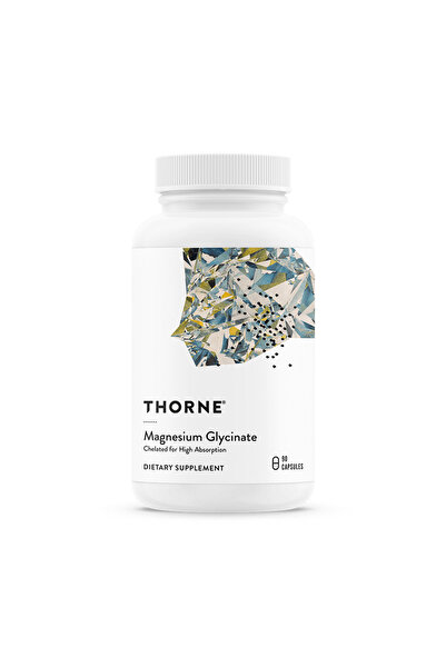 Thorne Magnezyum Glisinat Yüksek Emilimli Magnezyum Desteği 90 Kapsül